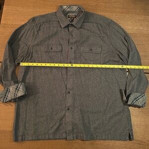 Johnston & Murphy Brushed Men's LS Shirt XXL